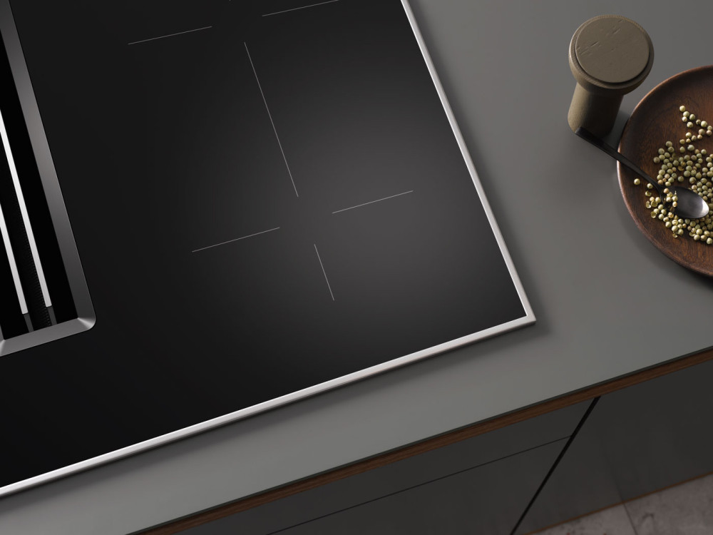 Quiet Mark Miele KMDA 7272 FRU Silence Induction Hob with Integrated